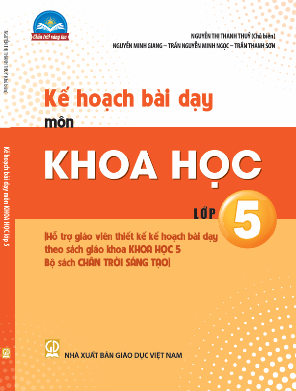 BỘ SÁCH KẾ HOẠCH BÀI DẠY CÁC MÔN HỌC LỚP 5 (Bộ sách Chân trời sáng tạo)